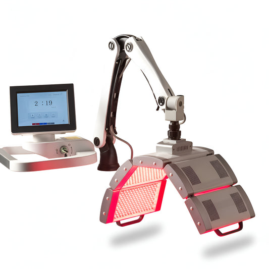 Professional Red Light Therapy Panel for Skin Healing after Laser Procedures Red Blue Yellow Light Therapy PDT KN-7000A